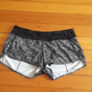 Lululemon speed shorts